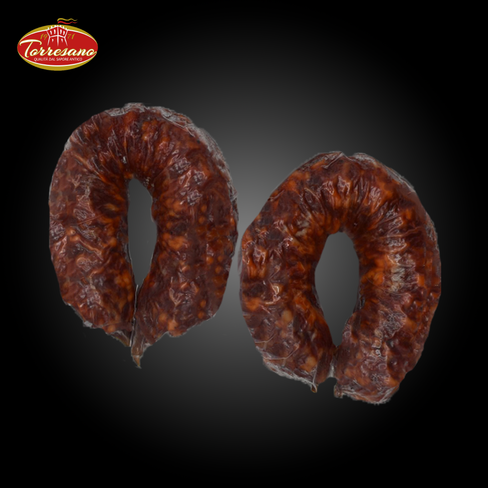 SALSICCIA PICCANTE CURVA CAL. 55 GR 600 - Image 2